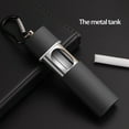 Portable Pocket Ashtray Premium Fireproof ABS Metal Smell Proof Cool