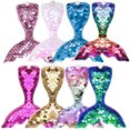 thumbnail image 4 of 8PCS Stylish Mermaid Hairpin Three-dimensional Sequin Duckbill Clip Headdress, 4 of 7