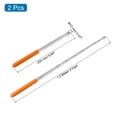 thumbnail image 2 of Unique Bargains 4 Feet Extendable Portable Telescopic Handheld Tour Flag Pole, Yellow 2 Pack, 2 of 6
