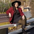 thumbnail image 5 of Manzi Plus Size Fleece Lined Tights for Women Fake Translucent Pantyhose Winter Thick Tights, 5 of 7