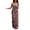 Khaki, variant on Vedolay Plus Size Jumpsuits For Women Women's V Neck Floral Maxi Dress Boho Printed Adjustable Spaghetti Strap Ethnic Beach Long Dress,Red XL