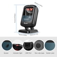 thumbnail image 3 of Eyoyo 2D Hands-Free Barcode Scanner, Omnidirectional USB Wired Desktop Barcode Reader 1D 2D PDF417 Data Matrix Bar Code Reader with Automatically Sca, 3 of 9