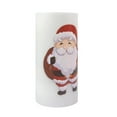 thumbnail image 1 of Jeco CHD-ID139 Christmas Santa Theme Flameless Candle & Projector, 1 of 1