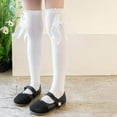 thumbnail image 4 of Kid Girls Knee High Stockings or Over Calf Socks Cotton Princess Tube Dress Socks, 4 of 9