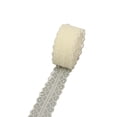 thumbnail image 1 of Yuarrent Cinta vintage con borde de encaje - Cinta decorativa multifuncional y fácil de usar Cinta de encaje duradera Tela de costura y artesanía E2-1 blanco lechoso, 1 of 6