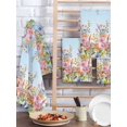 thumbnail image 2 of Pink Flowers Kitchen Dish Towels for Drying Dishes Set of 2, Spring Floral Daisy Pastoral Botanical Sky Blue Waffle Weave Microfiber Hand Tea Bathroom Towels Quick Dry & Absorbent Towel 15.7x23.6, 2 of 7