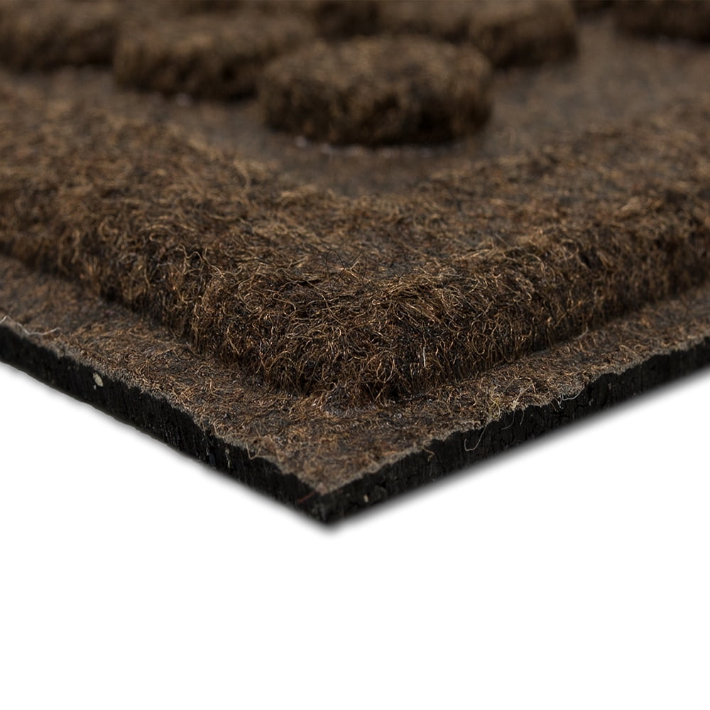 Mohawk Home Dots Impressions Doormat, Chocolate, 2' x 3'