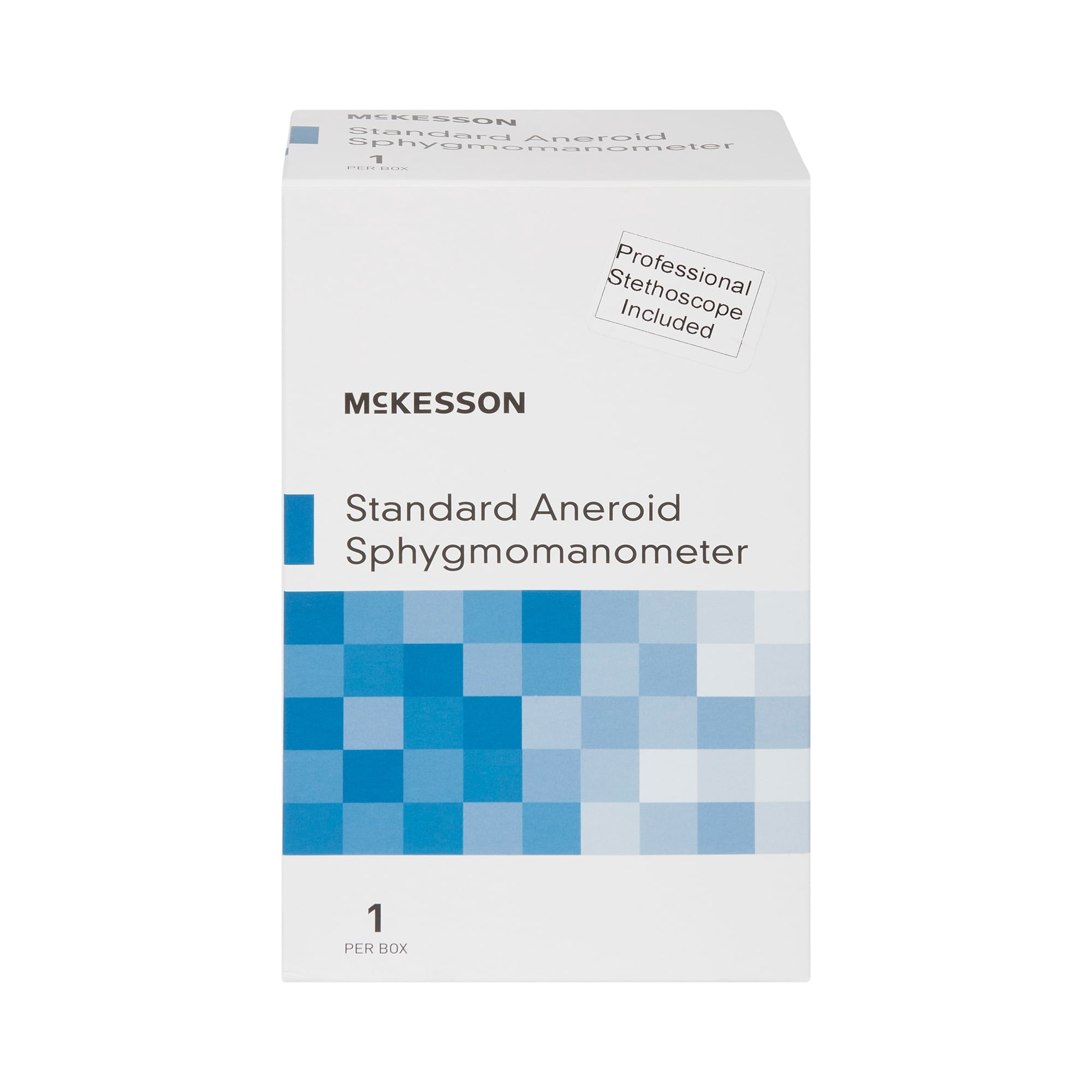 McKesson Aneroid Sphygmomanometer Blood Pressure Combo Kit, Sprague Rappaport Stethoscope, 1 Ct