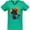 Kelly Green, variant on Black Cat, Cat Wearing Witch Hat, Halloween Women's V-Neck T-Shirt