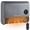 Gray, variant on CONCETTA 1500W Wall-Mount Electric Space Heater with 3 Mode 40-95°F Adjustable, 12H Timer, Child Lock, Low Noise for Bedrooms, Indoor, White