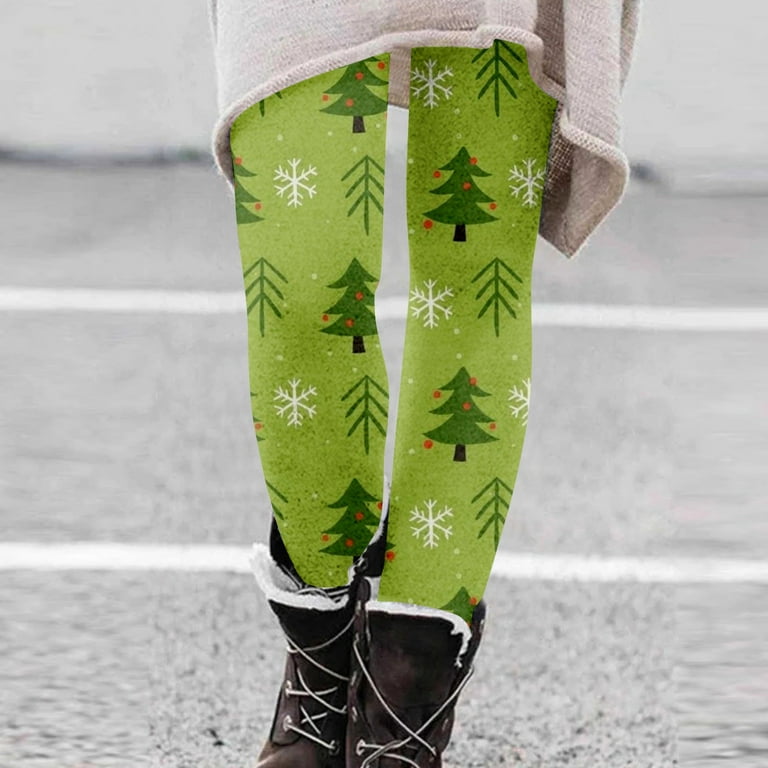 Knosfe Winter Leggings for Women Casual Thermal Thick Velvet