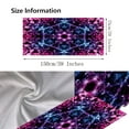 thumbnail image 3 of Holloyiver Microfiber Oversized Lightweight Beach Towel for Adults Kid, Reversible 30 x 60 Inch Extra Large Thin Quick Dry Sand Free Pool Towels for Travel Sport Camping Picnic Yoga Gym, 3 of 8