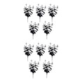 thumbnail image 4 of Tallos de eucalipto artificiales negros Wosthever 5 piezas 34 cm, 4 of 6