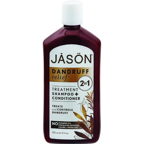 3 Pack - Jason Dandruff Relief 2 in1 Treatment Shampoo + Conditioner 12