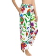 thumbnail image 2 of Uemuo Paisley Pattern Women's Wide Leg Palazzo Lounge Pants with Pockets Light Weight Loose Comfy Casual Pajama Pants-Medium, 2 of 9