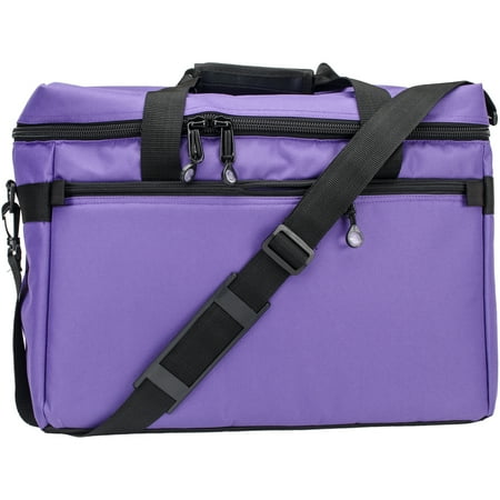 Sewing Bag - Sewing Machine/Project Bag 17 Inch X 13 Inch X 7 Inch-Purple
