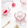 thumbnail image 4 of acdanc AURORA TRADE Glass Bowls Cherry Blossoms Design 2Pack Crystal Salad Bowl for Snacks ice cream Dipping Sauce Dishes Appetizer Plates Dishwasher Safe Side Dishs, 4 of 8