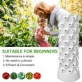 thumbnail image 3 of TOHU Plant Tower Outdoor Hydroponic 80 Slots Hydroponic Tower Kit With Water Pump Planter Tower For Strawberries Tomatoes Lettuce grand, 3 of 9