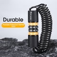 thumbnail image 2 of MesaSe Eccomum Bike Chain Lock  4-Digit Combination Lock  Anti-Theft Lock for Bicycle  Motorcycle and More, 2 of 10