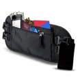 thumbnail image 2 of Secure Travel Belt, Travel Wallet with Hidden RFID Blocking, Unisex Black, 2 of 5