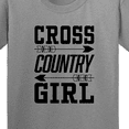 thumbnail image 4 of Inktastic Cross Country Girl Youth T-Shirt, 4 of 5