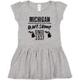 thumbnail image 3 of Inktastic Michigan Awesome Since 1837 Girls Toddler Dress, 3 of 5