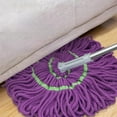 thumbnail image 6 of Self-Wringing Twist Mop for Floor Cleaning, Long Handled Microfiber Floor Mop with Top Scouring Pad for Kitchen, Hardwood, Restaurant, Bathroom, Garages, Warehouses, Office,50-inch, 6 of 8