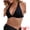 Black, variant on Backless Plunge Sports Deep V Halter Neck Bras XL Red