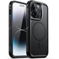 thumbnail image 1 of YWC-Case for iPhone 14 Pro 6.1-Inch Compatible with MagSafe, Heavy Duty Dual-Layer Rugged Protection, Shockproof Protective Tough Phone Magnetic Cover (Black), 1 of 4