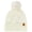White(Womens Hats), variant on GUACER Beanies for Women Winter Ultra Soft Pom Pom Thermal Fleece Cozy Knit Snow Ski Hats for Casual Outdoor