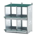 thumbnail image 3 of Leumius Nesting Boxes for Chickens,4-Hole Chicken Nesting Boxes Wall Mount,Large Vented Holes Chicken Coop Box for Outdoor Chicken Coop Farm Yard,Green, 3 of 7