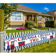 Train Birthday Banner, Large 2nd Party Decorations