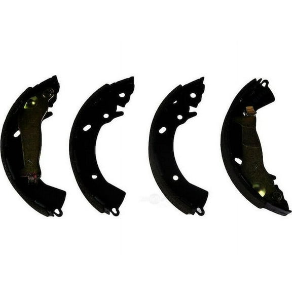 Rear Brake Shoe Set - Compatible with 2013 - 2022 Hyundai Accent 2014 2015 2016 2017 2018 2019 2020 2021