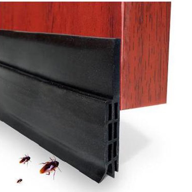 Under Door Draft Stopper Weather Stripping Energy Saving Wind Blocker