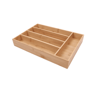 Better Homes & Gardens Bamboo Silverware Organizer