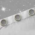 thumbnail image 4 of Manfei Kawaii Stars Blackout Curtains Set of 2 (38x54 Each),Kawaii Cartoon Theme Living Room Curtains,Gray White, 4 of 6