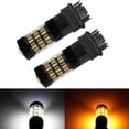 thumbnail image 6 of Super Bright Low Power 3157 3156 3057 4157 LED Bulbs for Front/Rear Turn Signal Blinker Lights Or Brake Tail Parking Lights, White Amber, 6 of 10