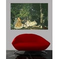 thumbnail image 2 of Monet "Le Dejeuner sur l'Herbe" (1866) Glossy Poster, 2 of 2