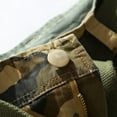 thumbnail image 5 of Fesfesfes Fashion Mens Cargo Shorts Pocket Zipper Buttons Camouflage Leisure Time Tooling Short Pants Under 10$, 5 of 5