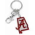 thumbnail image 1 of Amo 6326474159 NCAA Alabama Crimson Tide State Design Keychain, 1 of 1