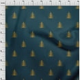 thumbnail image 3 of oneOone Polyester Lycra Fabric Christmas Tree Ikat Print Fabric BTY 56 Inch Wide, 3 of 4