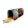thumbnail image 5 of Yiaed Oil Painting Style Iceberg Yak Print Mailbox Covers, Magnetic Mailbox Cover, Mail Box Covers for Garden Outdoor Decor Box Covers-21x18 in, 5 of 8