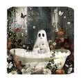 thumbnail image 1 of Clearance Halloween Shower Curtain Set Shower Curtain Pumpkin Shower Curtain Set With Non Slip Rugs Toilet Lid Cover And Bath Mat Shower Curtain Liner Mold And Mildew Resistant, 1 of 8