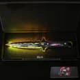 thumbnail image 3 of Arma Valorant de 30 cm VCT LOCKIN Melee, espada acrílica luminosa, cuchillo, accesorios de cosplay, modelo de espada periférica, juguetes de regalo para niños, 3 of 5
