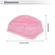 thumbnail image 3 of Sombrero de ciclismo Unique Bargains Mantener caliente Tapa forro duro de casco tela de forro polar rosa 27x22cm 1 Pcs, 3 of 7