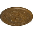 thumbnail image 3 of Ekena Millwork 12 3/4"OD x 7/8"P Legacy Acanthus Ceiling Medallion (Fits Canopies up to 3 1/2"), Hand-Painted Smokey Topaz Crackle, 3 of 8