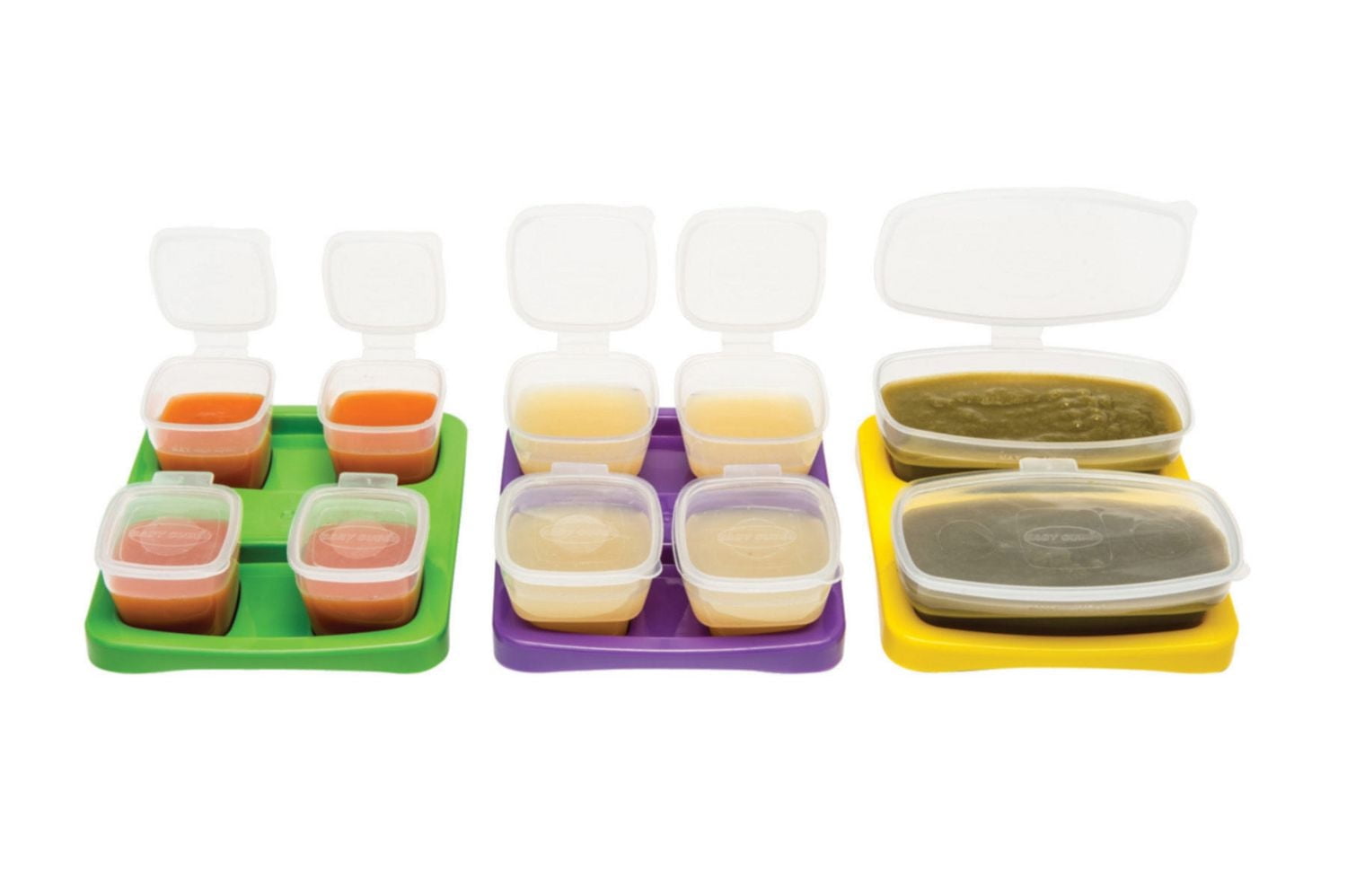 Trousse de départ de contenants d'alimentation pour bébé de Baby Cubes