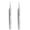 2pcs B, variant on German Ultra-fine No. 5 Cell Pimples Blackhead Clip Tweezers Beauty Salon Special Scraping Closing Artifact Acne Needle Tool