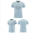 thumbnail image 2 of Men's Short Sleeve Swim Top Sun Protection T-Shirt Crew Neck Moisture Wicking Gym Shirts, 2 of 4