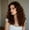 Brown, variant on Naturally Fluffy Long Curly Foam Wig Cap for Curly Hair, Perfect for Cosplay and Everyday Use